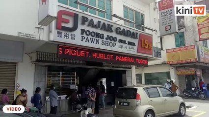 Hari pertama PKPB- Kedai pajak gadai jadi tumpuan orang ramai