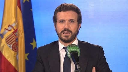 Casado dice que no tiene sentido prorrogar estado de alarma