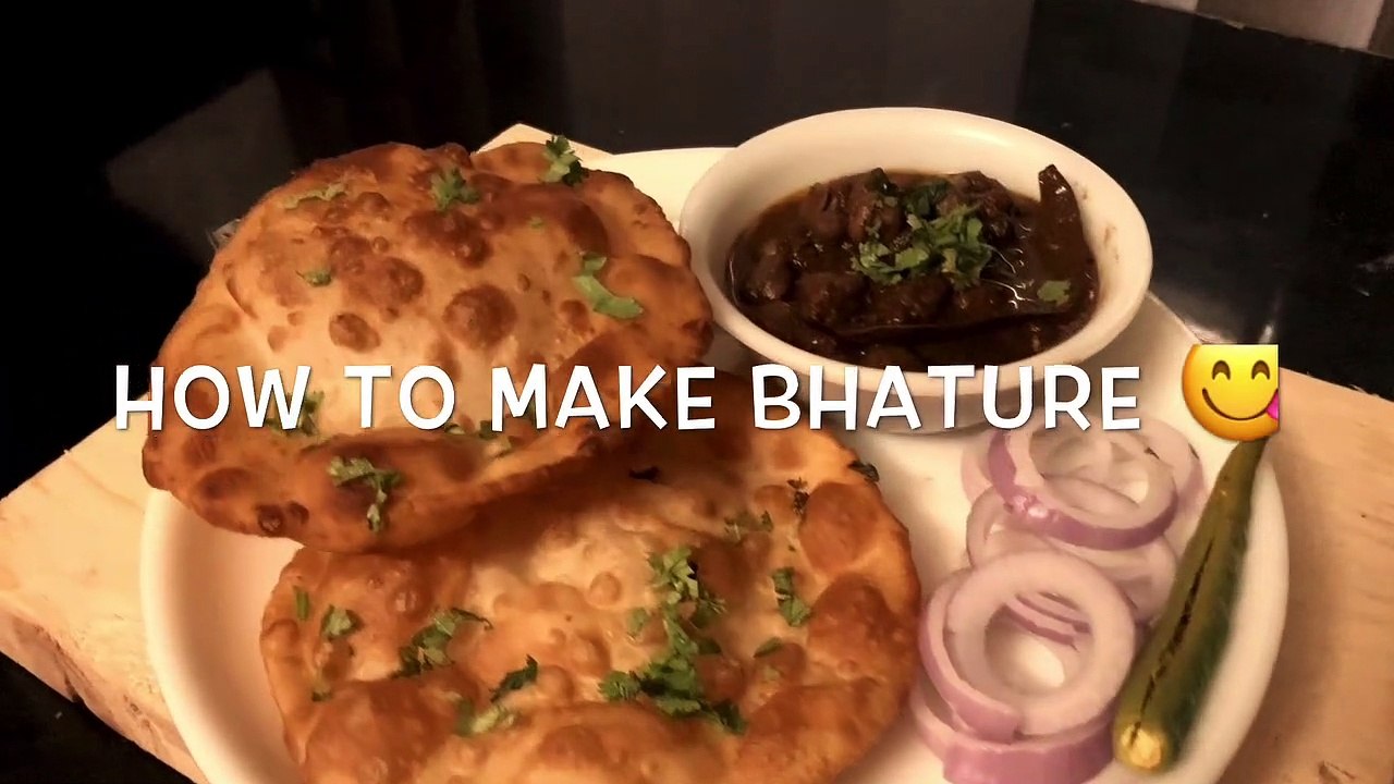 How to make bhatura
