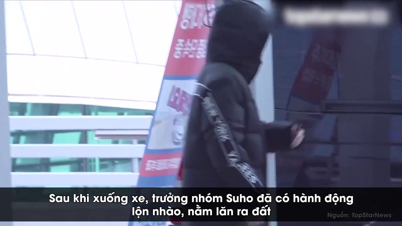 EXO sang Đài Loan ghi hình show thực tế mới, Suho thua game bị phạt lăn lộn trên mặt đất