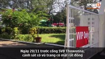 Cảnh sát vũ trang tràn ngập SVĐ tổ chức trận Myanmar - Việt Nam