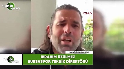 İbrahim Üzülmez: "Soyunma odasına gelen başkana 'alın şu onbiri yapın' derim"