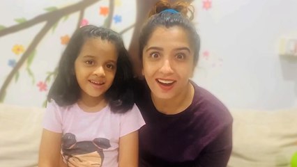 स्नेहलता वसईकर आणि तिच्या मुली सोबत Tongue Twister चॅलेंज