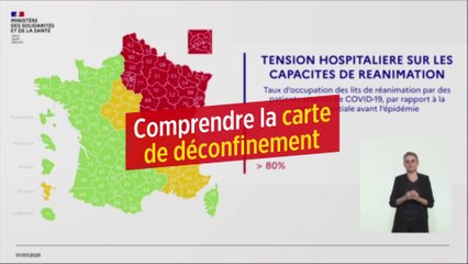 Comprendre la carte du déconfinement