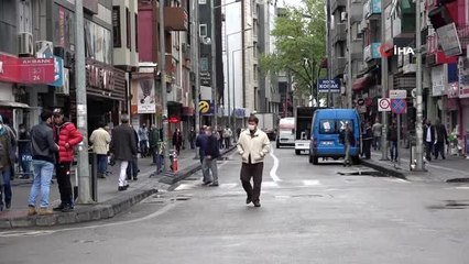 Kısıtlama sonrası cadde ve sokaklarda yoğunluk oluştu