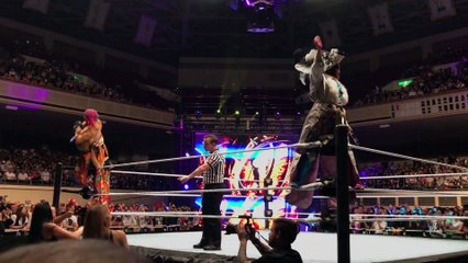 IIconics (Billie Kay and Peyton Royce) vs Kabuki Warriors - WWE Tokyo June 28th 2019
