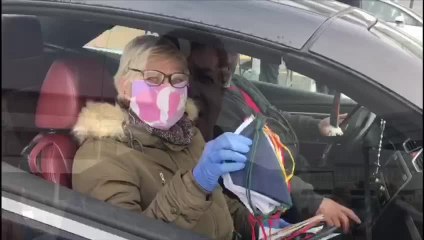 Des masques distribués à Romilly