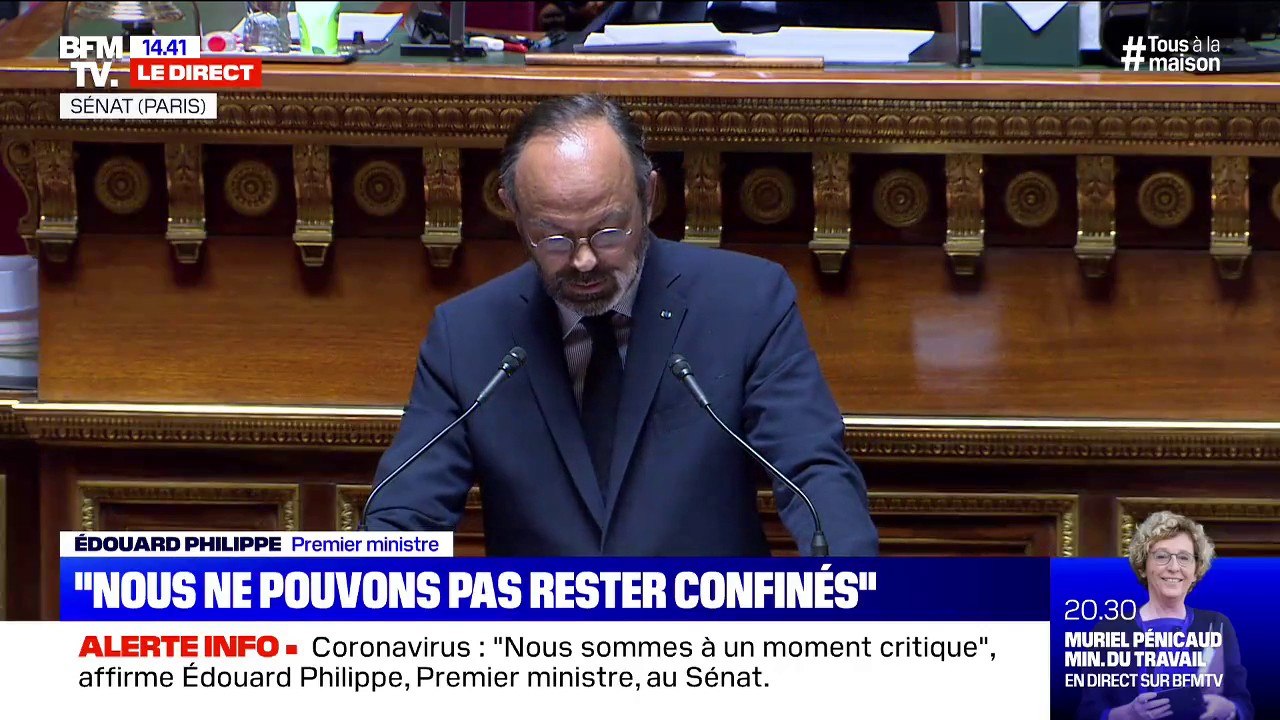 Edouard Phlippe: "depuis quelques jours, des tensions sont perceptibles dans certains quartiers sensibles"