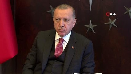 Cumhurbaşkanlığı kabinesi video konferansla toplandı