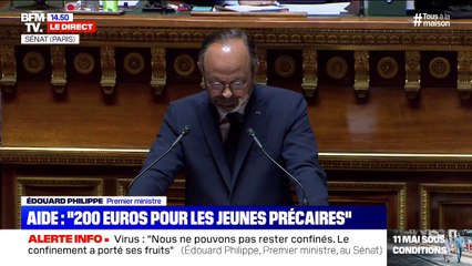 Edouard Philippe: "Il n'y a pas, il n'y a jamais eu de stocks cachés" de masques