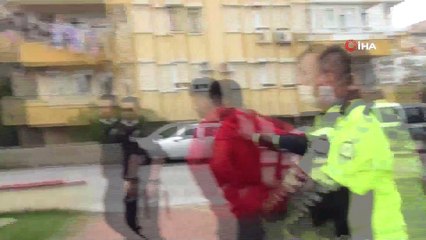 Bebeğini rehin alan vicdansız baba adliyeye sevk edildi