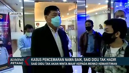Polemik dengan Luhut, Said Didu Tak Penuhi Panggilan Polisi karena PSBB