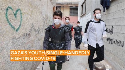 Gaza's fearless four risking it all in the fight against COVID-19