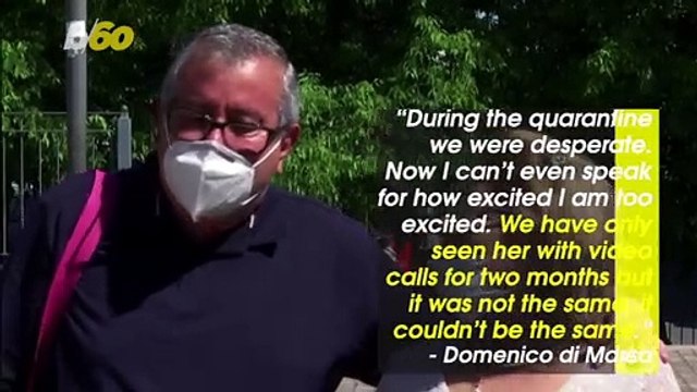 See Grandparents’ Joyful Reunion with Grandchild in Rome After 2 Months Apart as Lockdown Is Relaxed