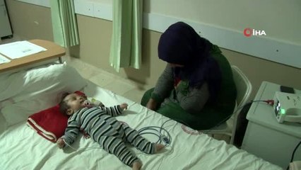 Suriyeli Yusuf bebek Türkiye'de tedavi ediliyor