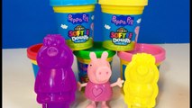 PEPPA PIG 3D Mold Figure Maker PLAY-DOH SOFTEE DOUGH Toy Set Opening-