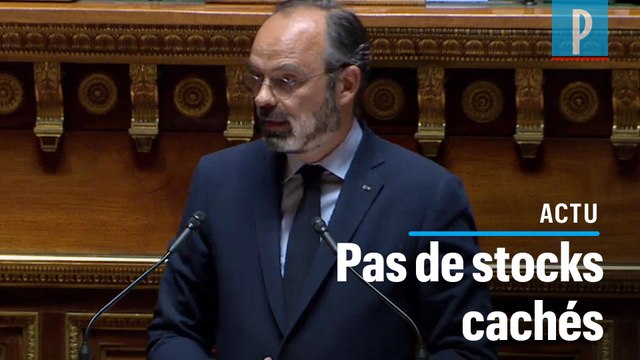 Edouard Philippe : « Il n’y a jamais eu de stocks cachés » dans la grande distribution