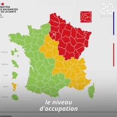 Les cartes du déconfinement présentées par le ministre de la Santé
