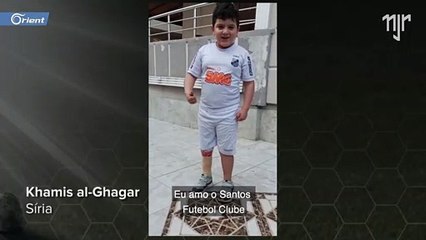 لفتة إنسانية من نجم البرازيل "نيمار" تجاه طفل سوري فقد ساقه