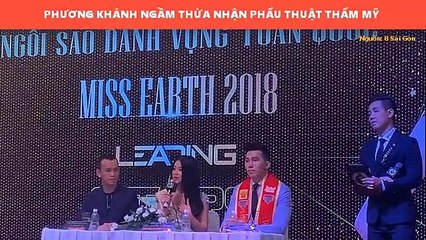 PHƯƠNG KHÁNH NGẦM THỪA NHẬN PHẨU THUẬT THẨM MỸ