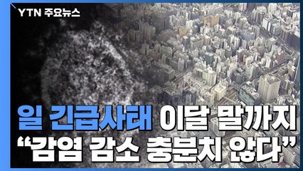 日 긴급사태 이달 말까지 연장..."감염자 수 감소 충분치 않다" / YTN