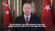 Cumhurbaşkanı Erdoğan'dan AB Komisyonu'nun Koronavirüs etkinliğinde video mesaj