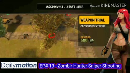 Zombie Hunter Apocalypse Android Gameplay.  Shooting game Walkthrough Part # 13 (IOS , Android).mp4