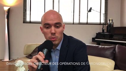 David Poirson, directeur des opérations de Chronotruck