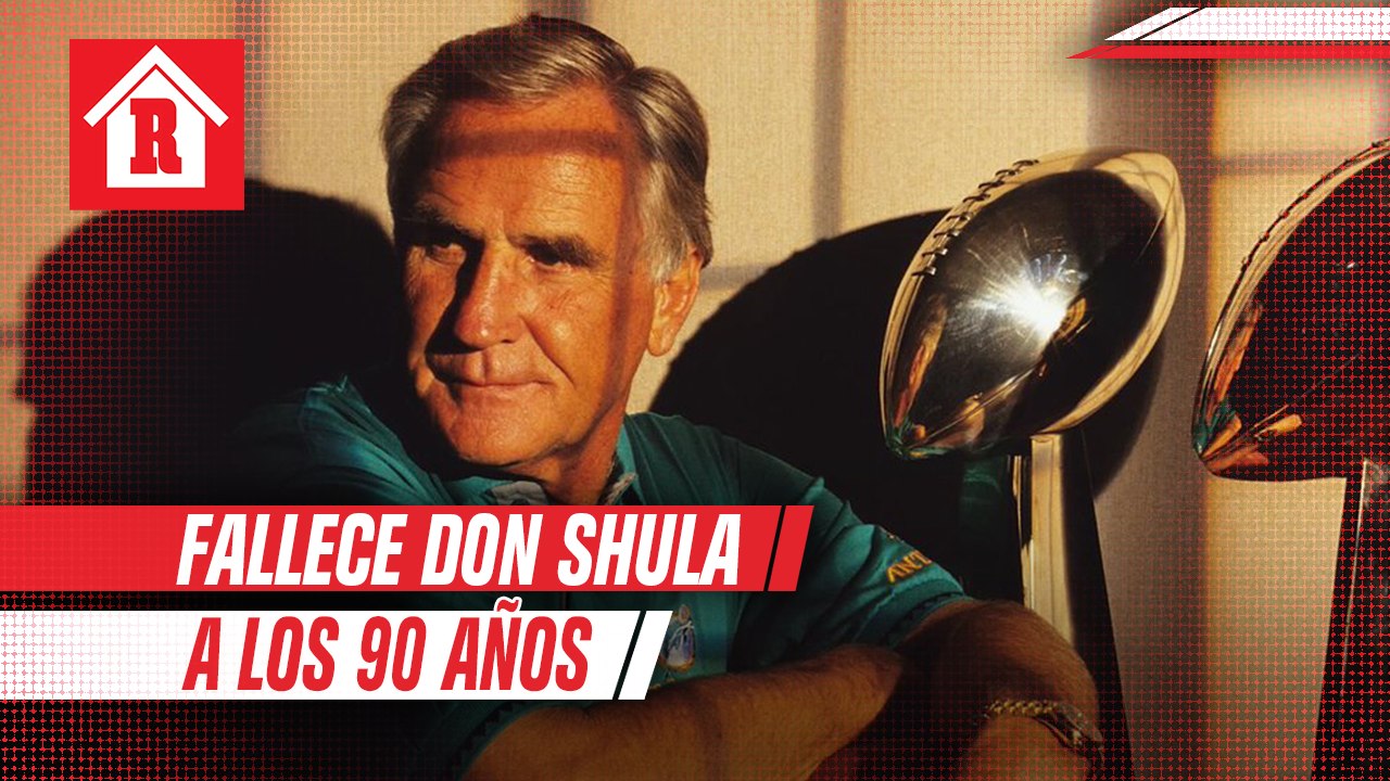 Don Shula, leyenda de los Dolphins y la NFL, murió a los 90 años
