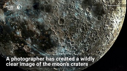 Stunningly Detailed Photo of Moon’s Craters Made from Thousands of Images