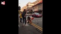 2 cô gái đánh chửi nhau bằng tiếng Việt tại Singapore