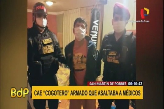 Cae sujeto que asaltaba a enfermeras en San Martín de Porres