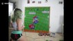 US YouTuber creates stop motion 'Super Mario' game out of hundreds of Rubik's Cubes