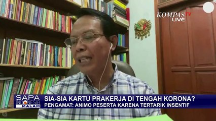 Jutaan Peminat Kartu Prakerja, Pengamat: Peserta Tertarik Insentif