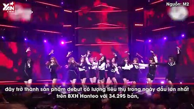 Liên tục xô đổ nhiều kỷ lục, IZ*ONE trở thành hậu duệ của tân binh khủng long BLACKPINK