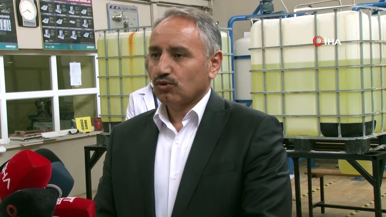 Elazığ'da öğretmen ve öğrenciler Korona virüse karşı üretime geçti