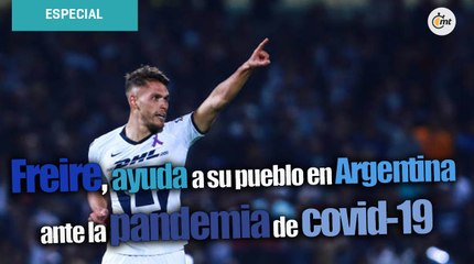 Freire,ayuda a su pueblo en Argentina ante la pandemia de covid-19
