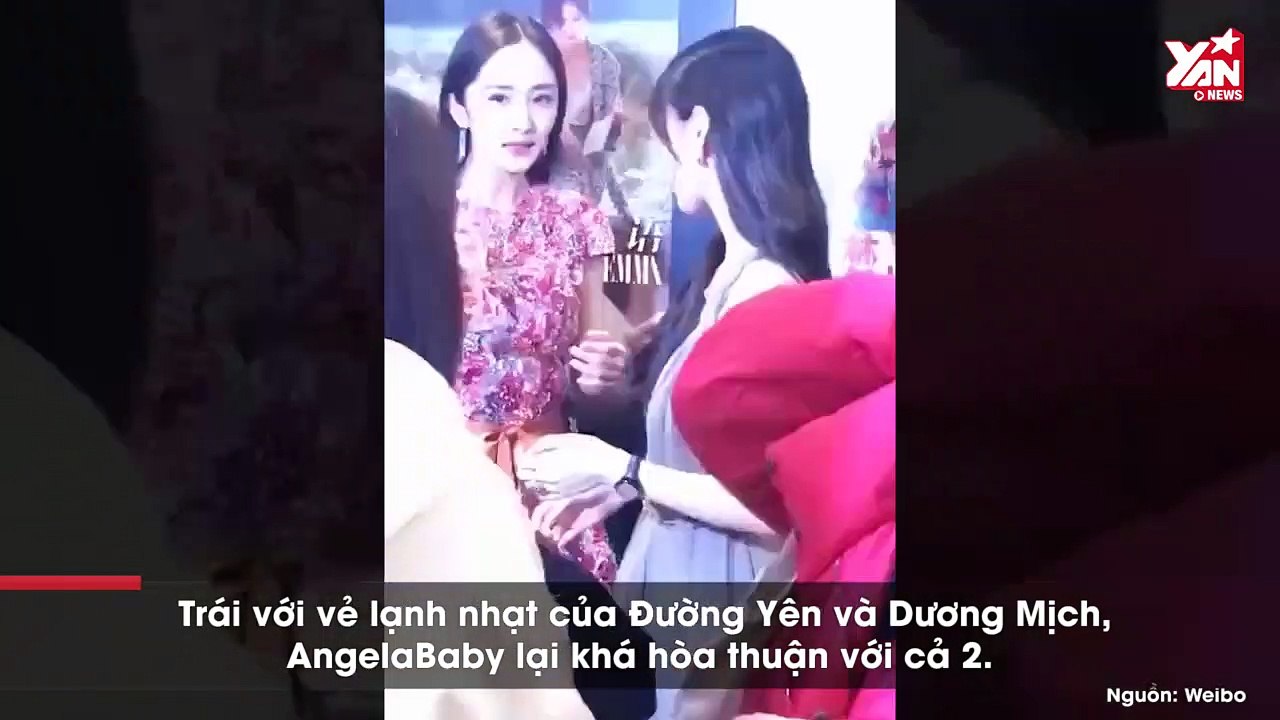 Nhìn thì đơn giản nhưng bức ảnh này nói lên hết mối quan hệ hiện tại giữa Đường Yên - Dương Mịch ¨