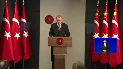 Erdoğan: "Biz Bize Yeteriz Türkiyem" kampanyasına yapılan bağışların 1 milyar 910 milyon lirayı...