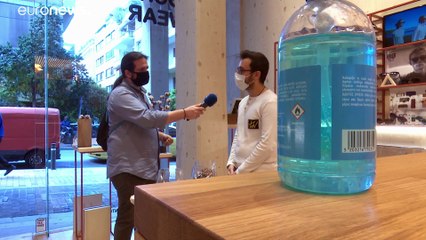 El pequeño comercio retoma la actividad en Grecia con optimismo y mucha cautela