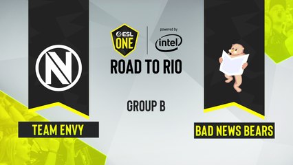CSGO - Team Envy vs. Bad News Bears [Mirage] Map 3 - ESL One Road to Rio - Group B - NA