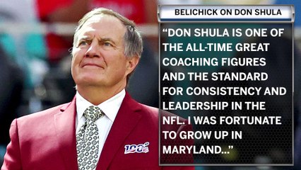 Bill Belichick Shares Statement After Death Of Don Shula