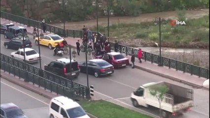 Samsun'da pompalı tüfekli saldırı: 1 yaralı