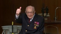 Captain Tom Moore Honored On 100th Birthday