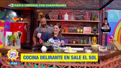 Pasta Cremosa con Champiñones