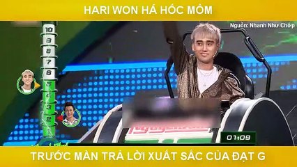trước màn trả lời xuất sắc các câu hỏi mẹo của Đạt G