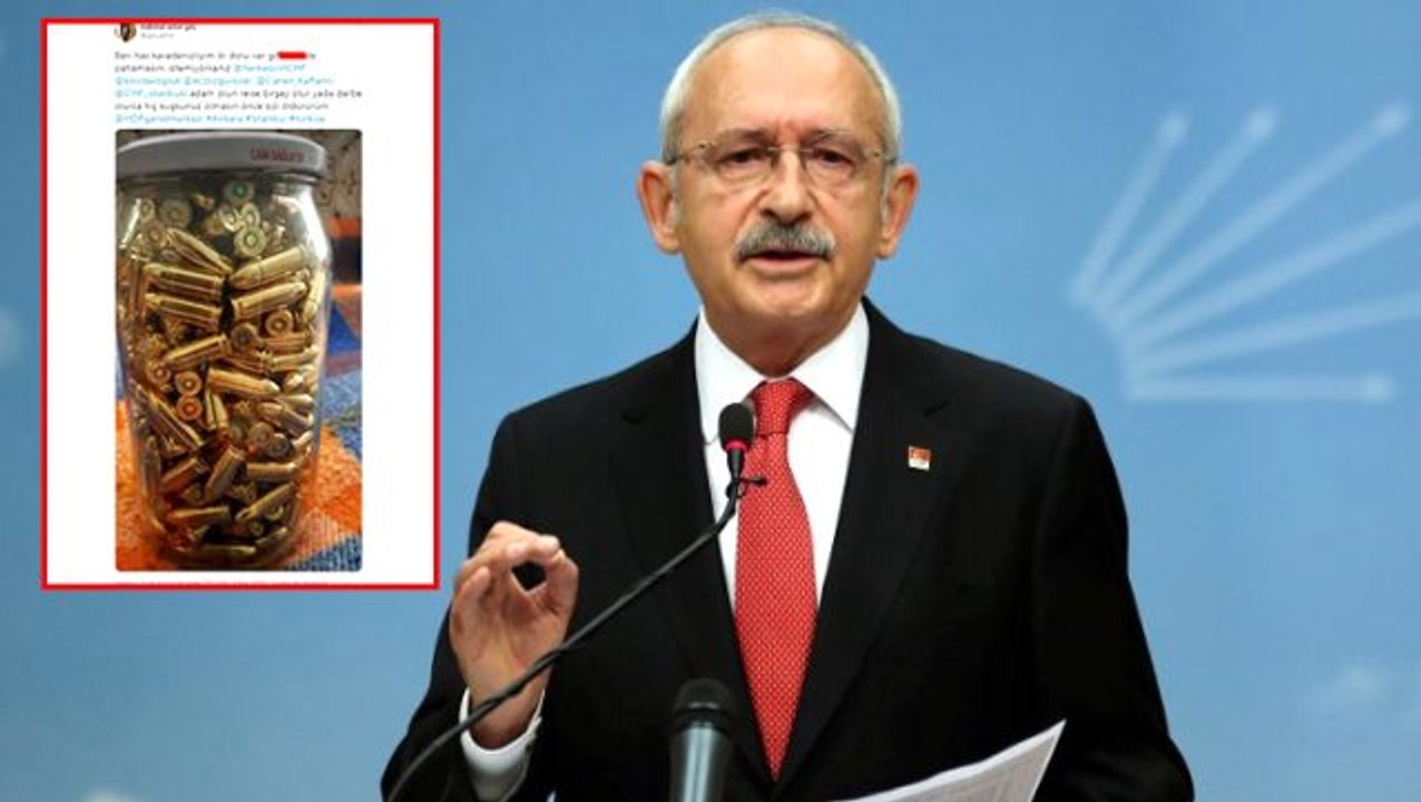 Kılıçdaroğlu'nu bir kavanoz mermi ile tehdit eden şüpheli serbest bırakıldı