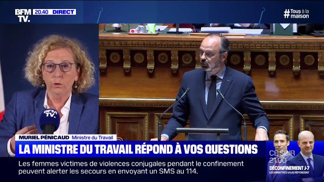 Muriel Pénicaud: Tous les secteurs qui ne peuvent pas opérer continueront à bénéficier du chômage partiel