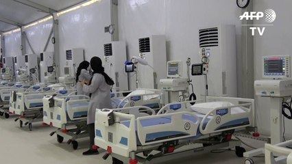 افتتاح مستشفى ميداني ثان في البحرين على جزيرة اصطناعية