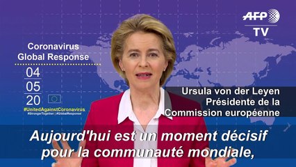 Coronavirus : levée de 7,4 milliards d'euros pour financer un vaccin (von der Leyen)
